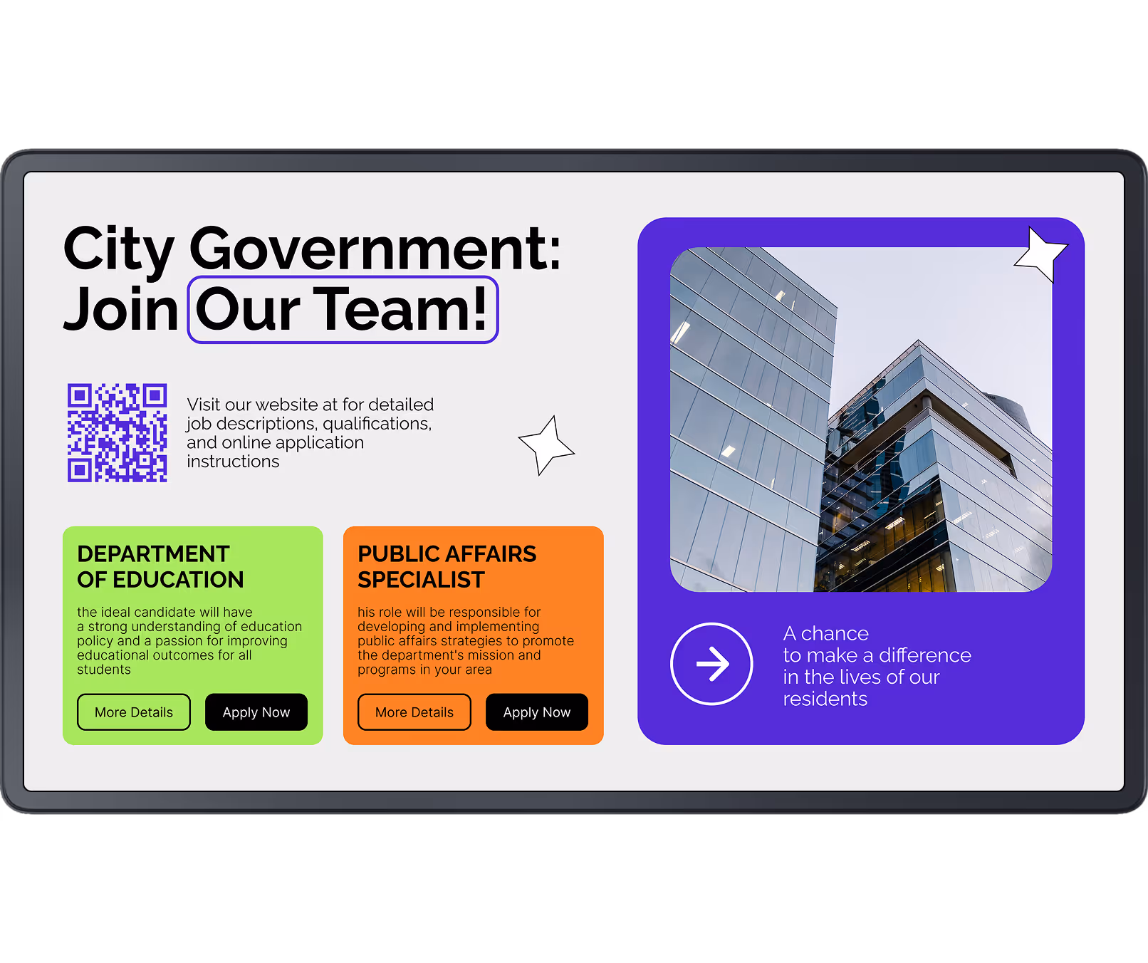 Interactive Scenarios Template